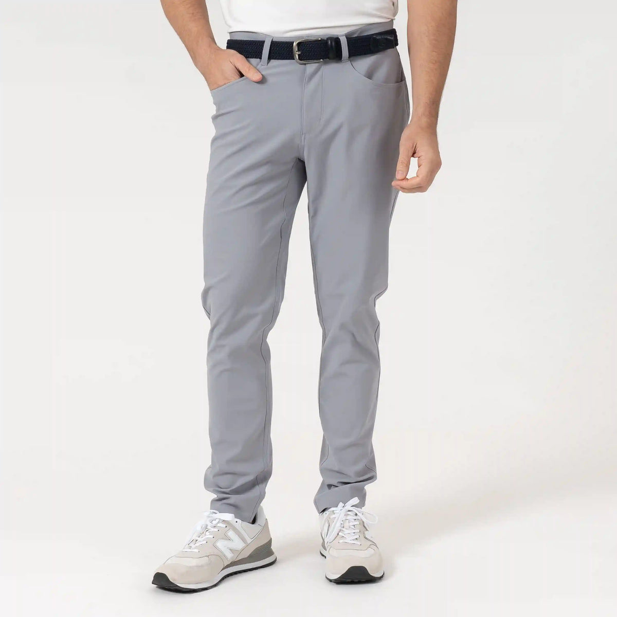 Delta Performance Pant | Solid - Stainless Steel
