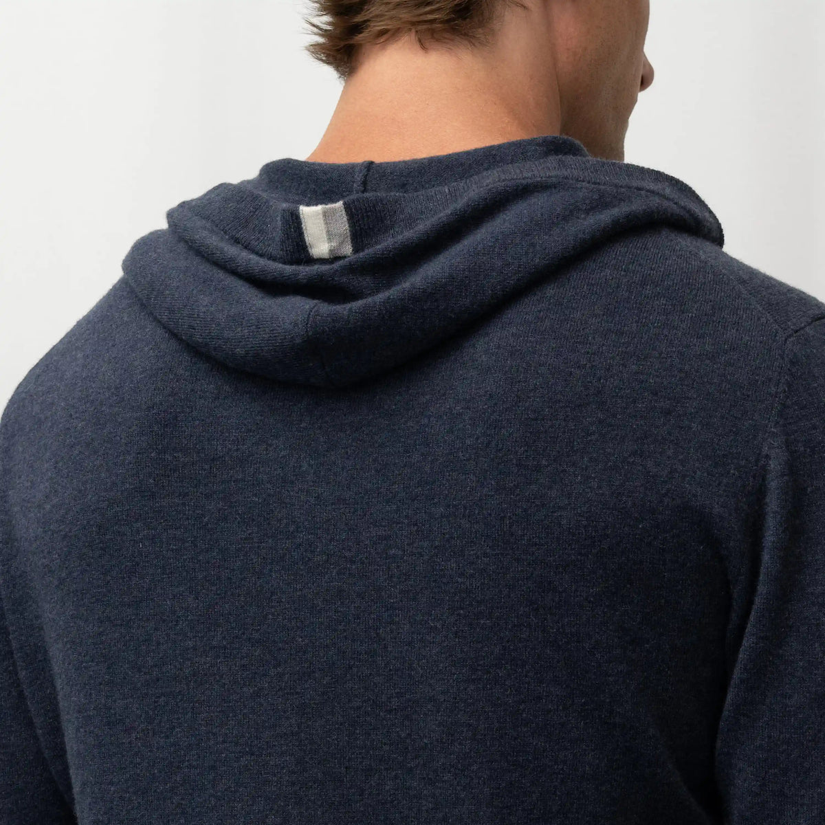 Hogan Sweater Hoodie | Heather - Annapolis Blue/Annapolis Blue