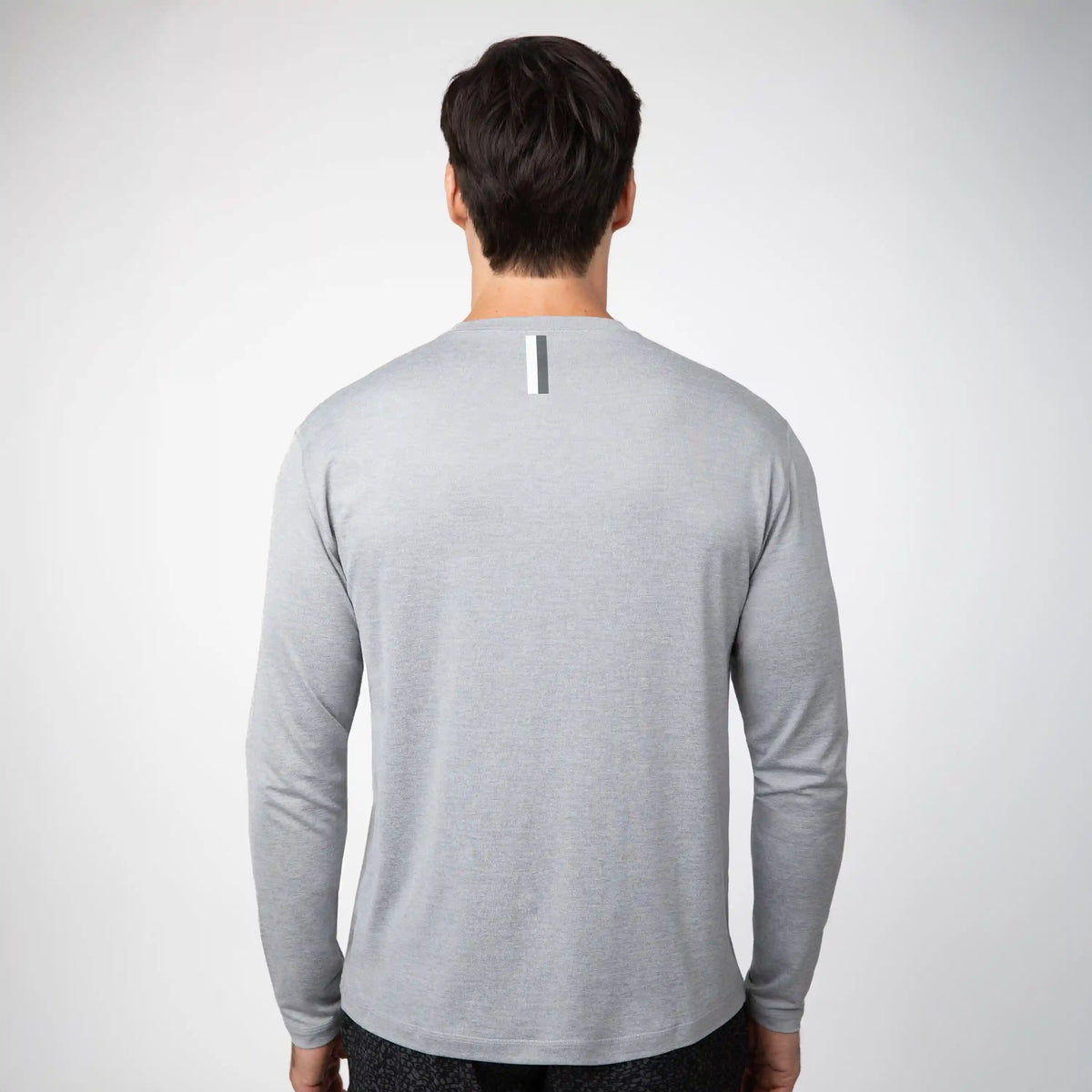 Blitz Tech Long Sleeve Tee 2.0 | Heather - Stainless Steel/Stratus Grey
