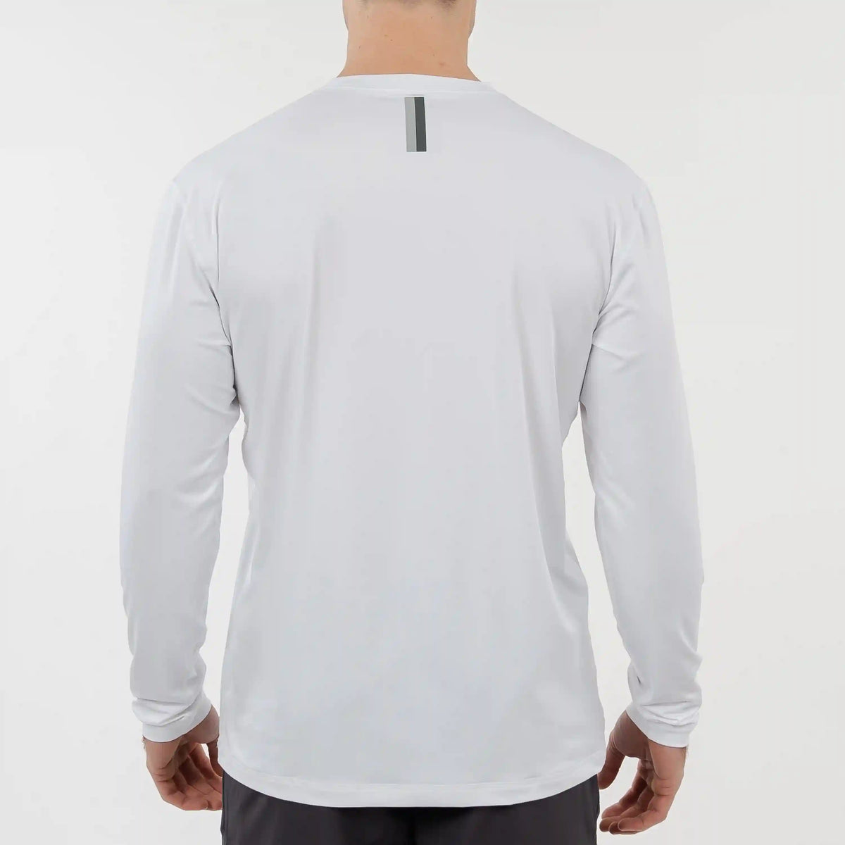 Blitz Tech Long Sleeve Tee | Solid - White