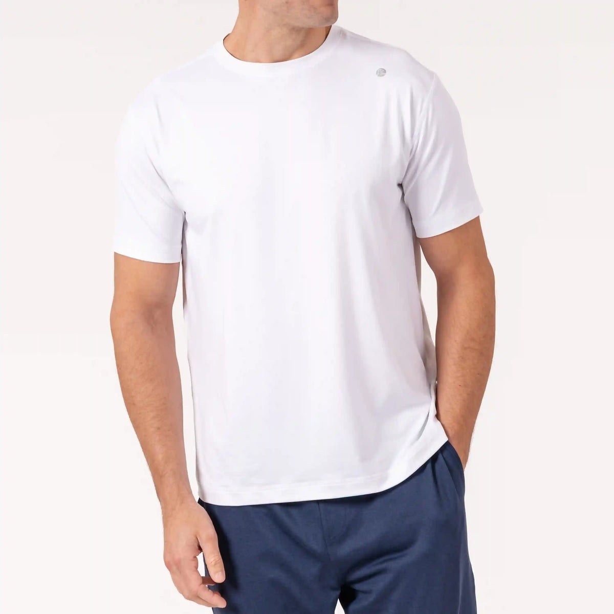 Blitz Tech Tee | Solid - White