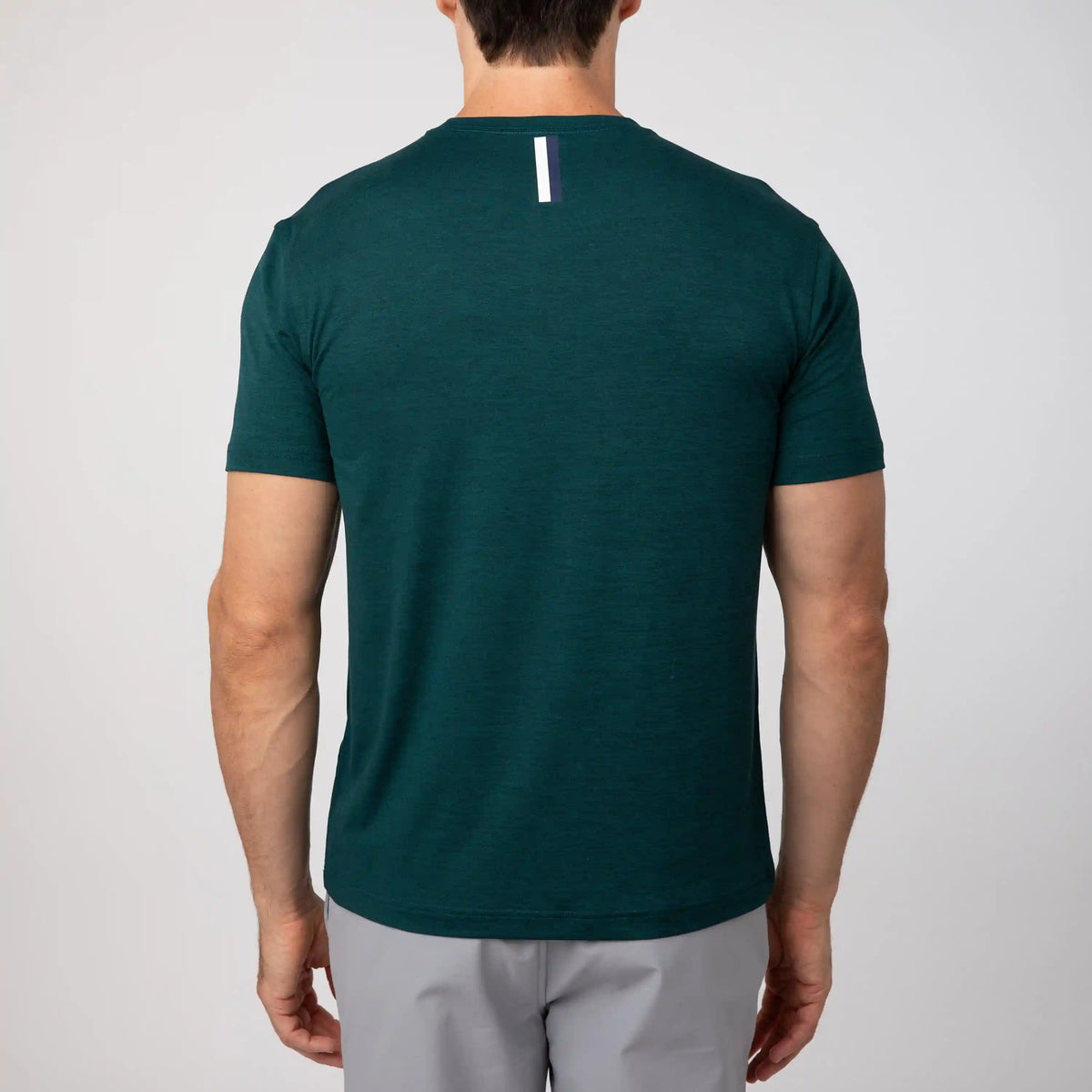 Tailwind Performance Tee | Heather - Ponderosa Green/Midnight Green