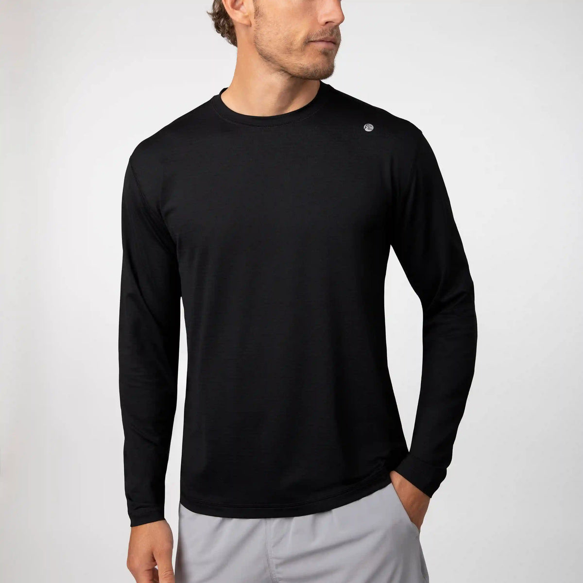 Blitz Tech Long Sleeve Tee 2.0 | Solid - Midnight Black