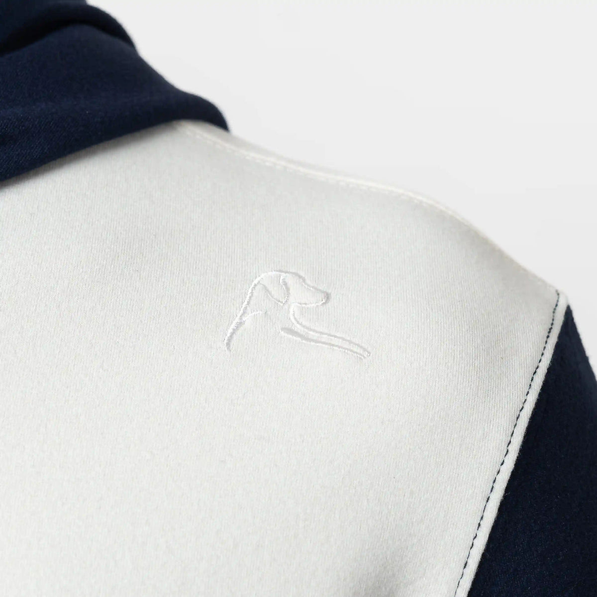 Hesi Performance Hoodie | Colorblock - Fleet Navy/Ivory