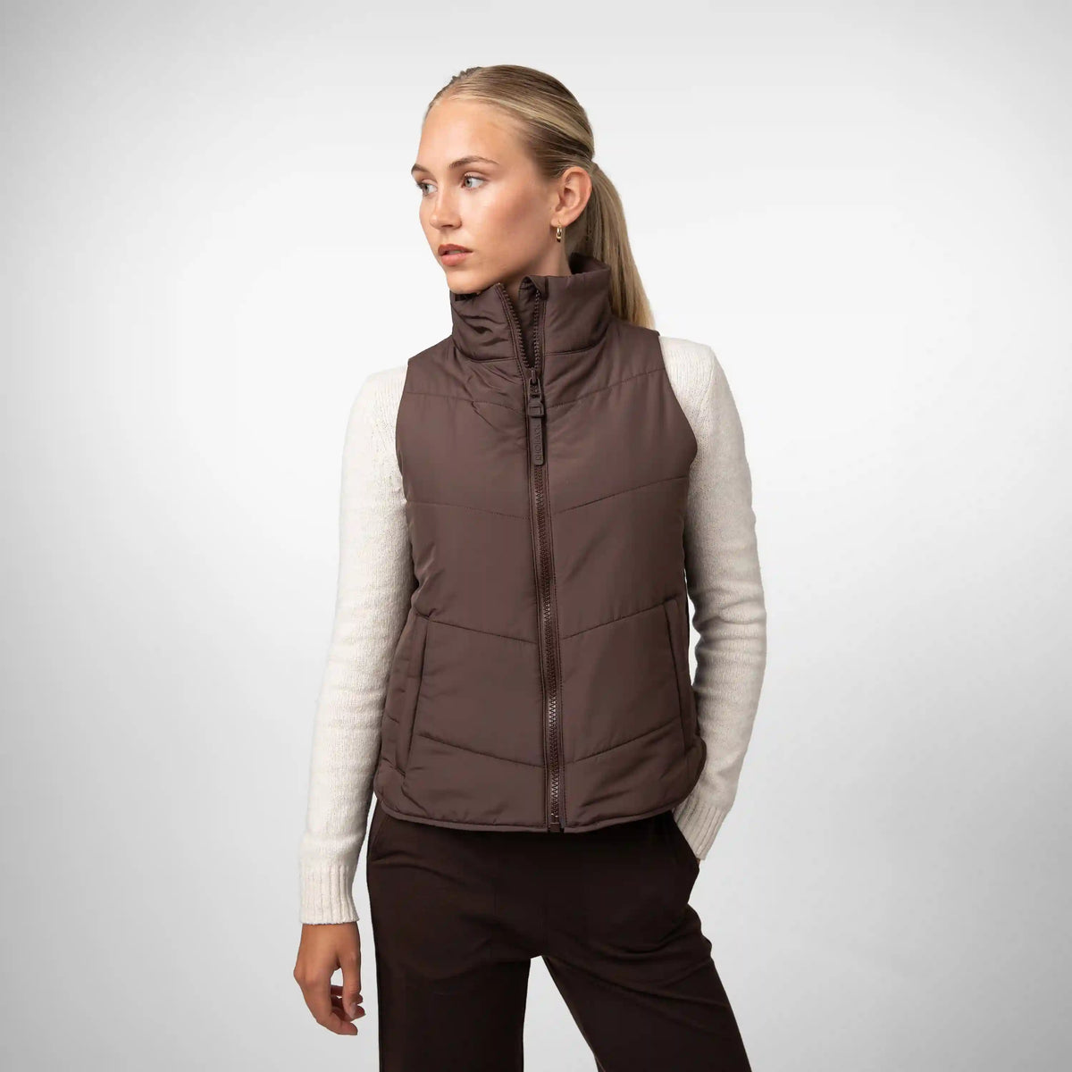Cisco Insulated Vest | Solid - Cocoa