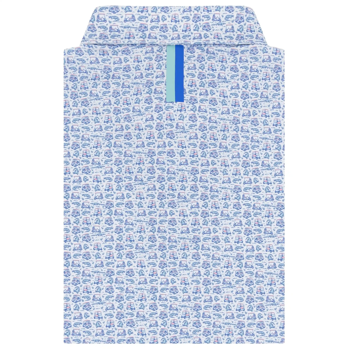 The Chubbs 3.0 | Performance Polo | The Chubbs 3.0 - White/Bunker Blue