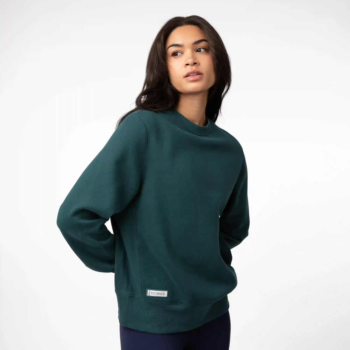 Ready Crewneck | Solid - Ponderosa Green (Women's)