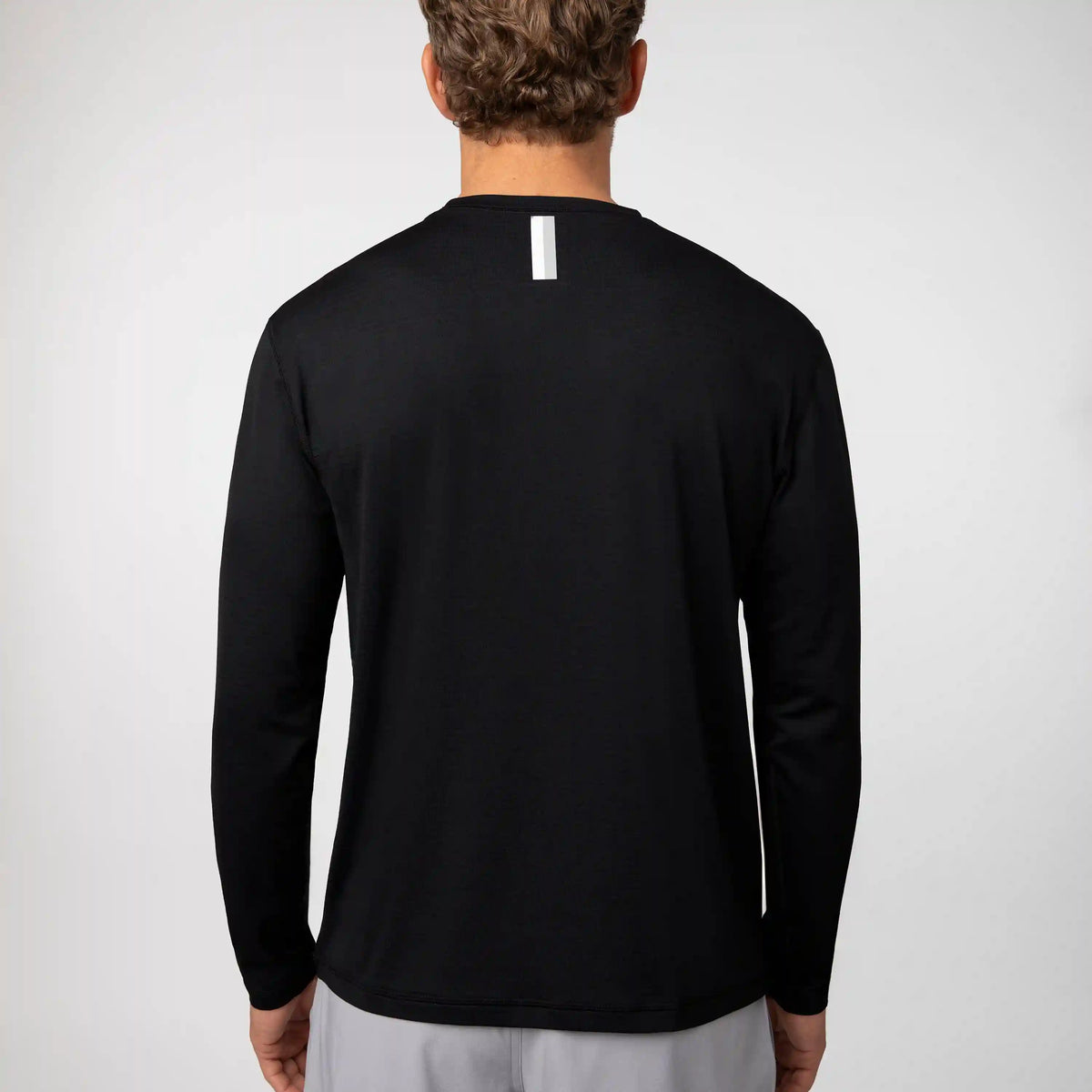Blitz Tech Long Sleeve Tee 2.0 | Solid - Midnight Black