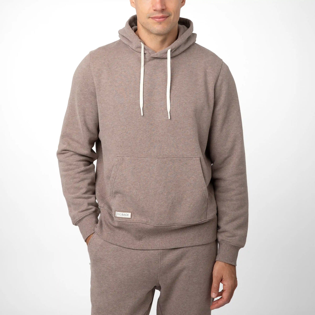 Ready Hoodie | Heather - Dark Taupe