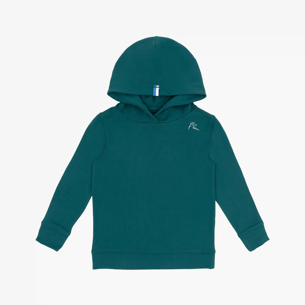 Lil' Hesi Performance Hoodie | Solid - Midnight Green