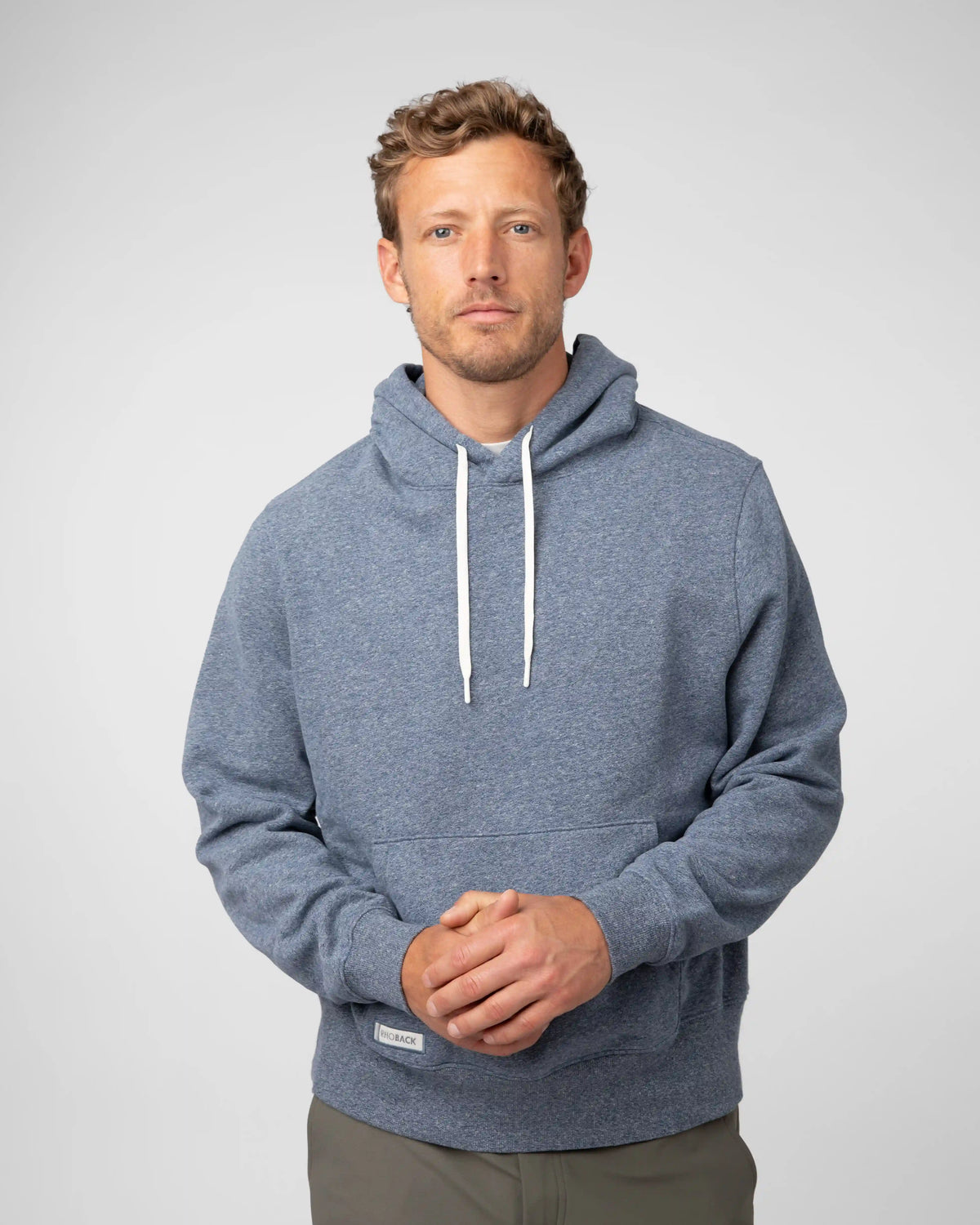 Ready Hoodie | Heather - Blue Steel