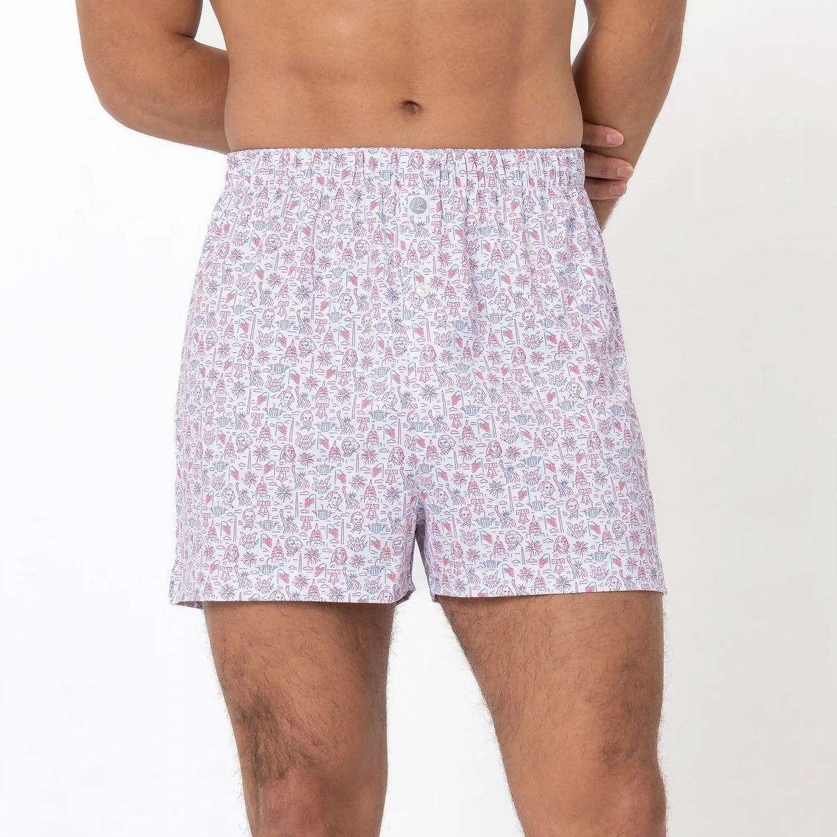 Breeze Performance Boxer | The American Icon - White