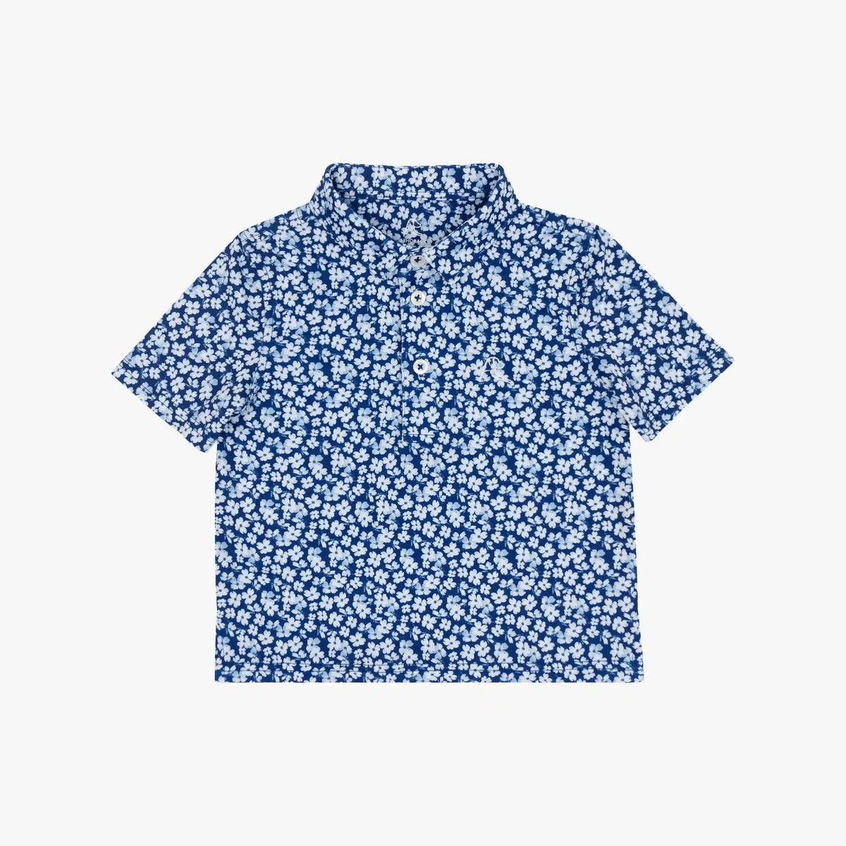 The Lil' Dogwood 2.0 | Performance Polo | The Dogwood 2.0 - Shoal Blue/White