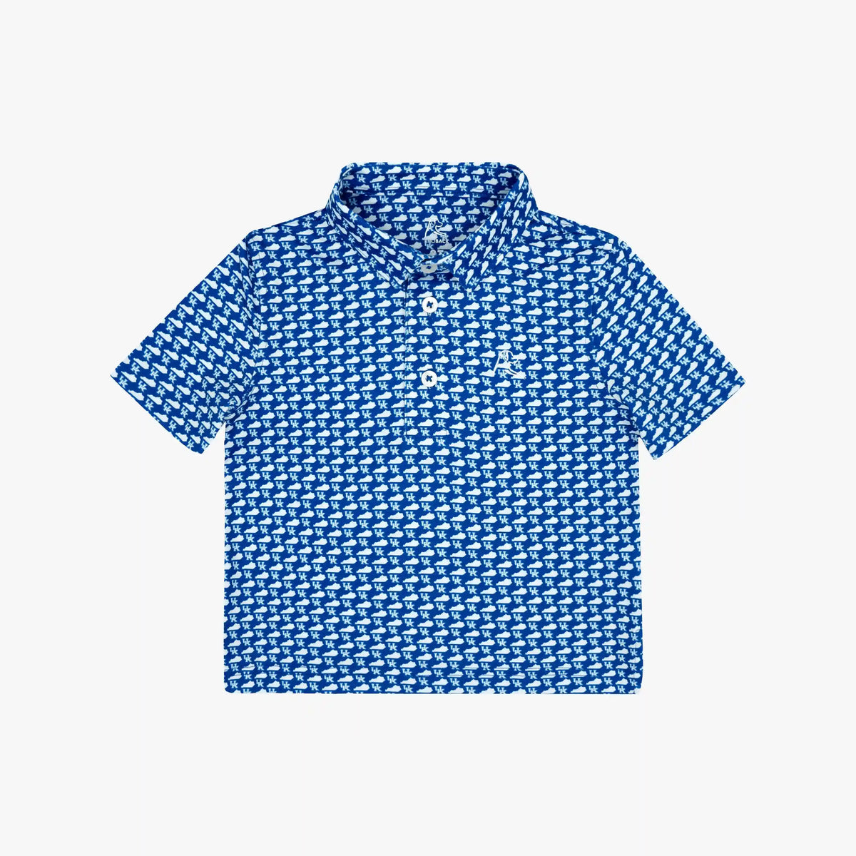 The Lil' Kentucky Wildcats™ | Collegiate Polo | The Kentucky Wildcats™ - Azure Blue/White