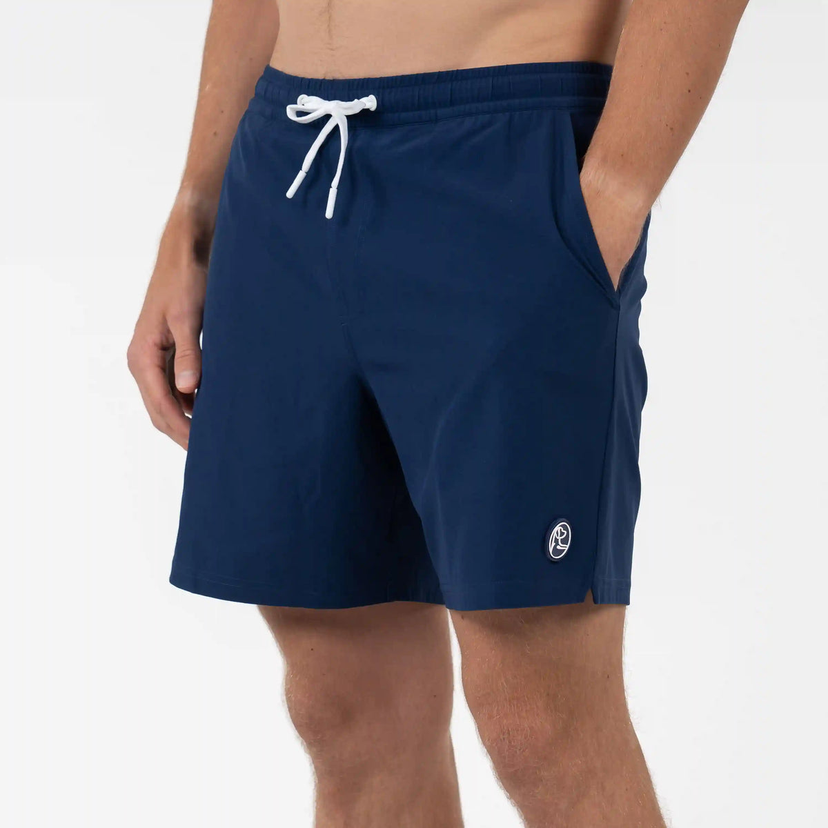 Medley Swim Trunk | Solid - Admiral Navy