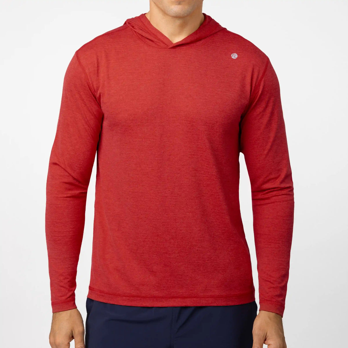 Blitz Tech Hoodie 2.0 | Heather - Poinsettia Red/Poinsettia Red