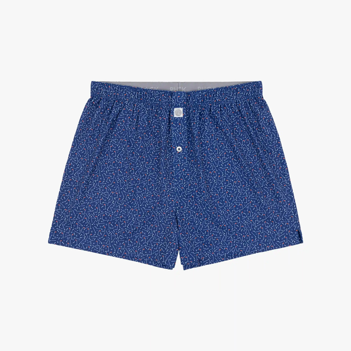Breeze Performance Boxer | The Mulligan - Deep Blue/White