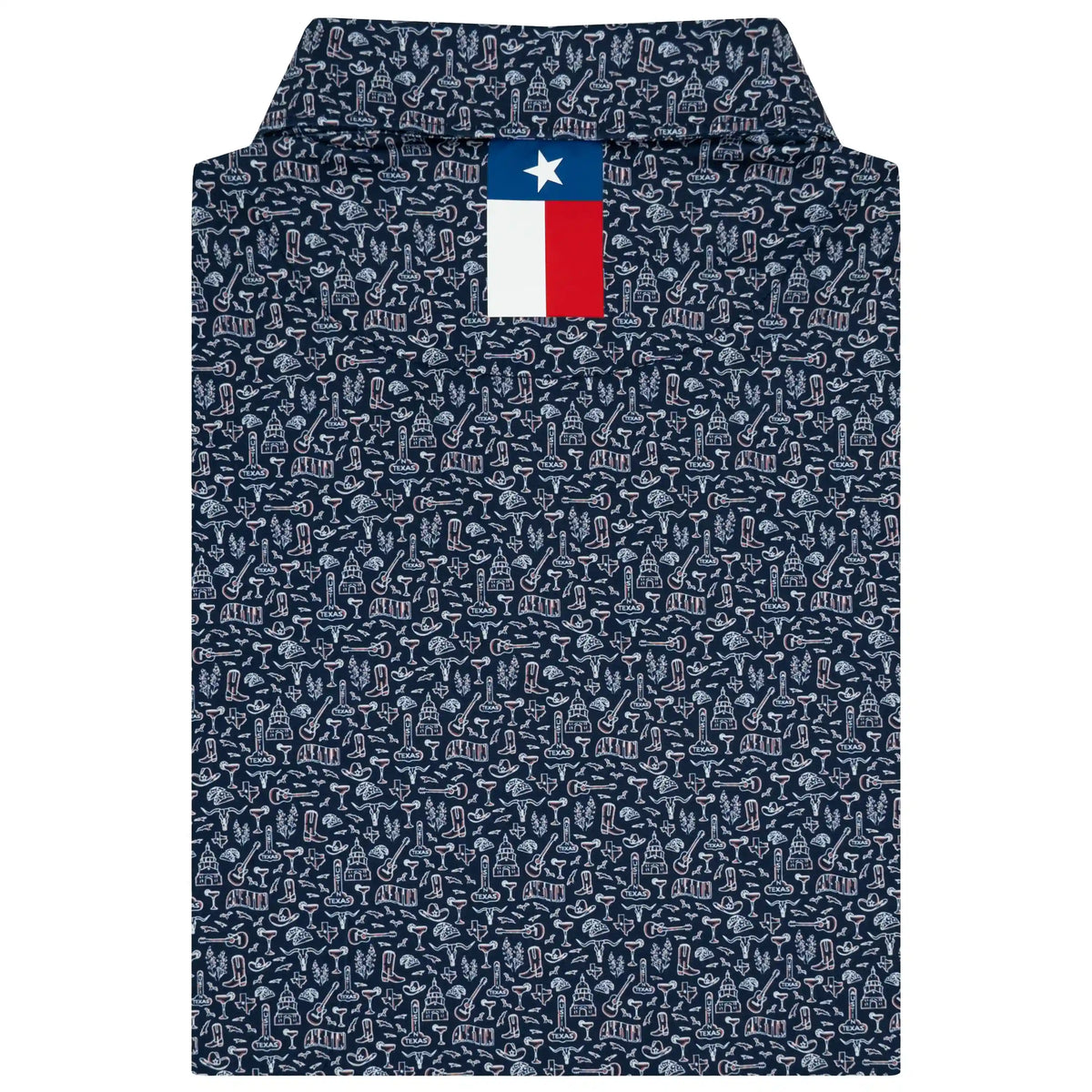 The Austin | Performance Polo | The Austin - Fleet Navy/White - TX