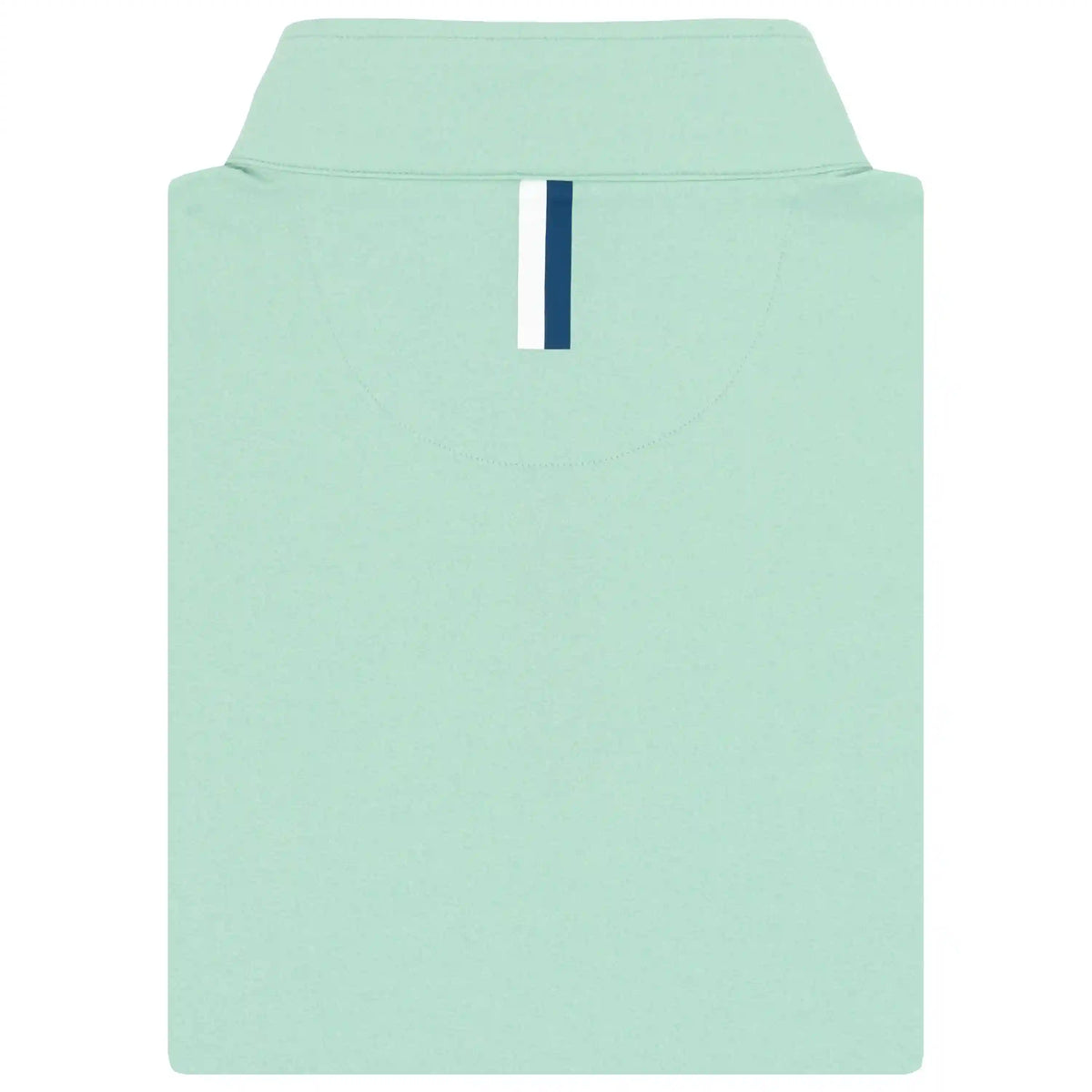 Heather Performance Q-Zip | Heather - Antigua Green/White
