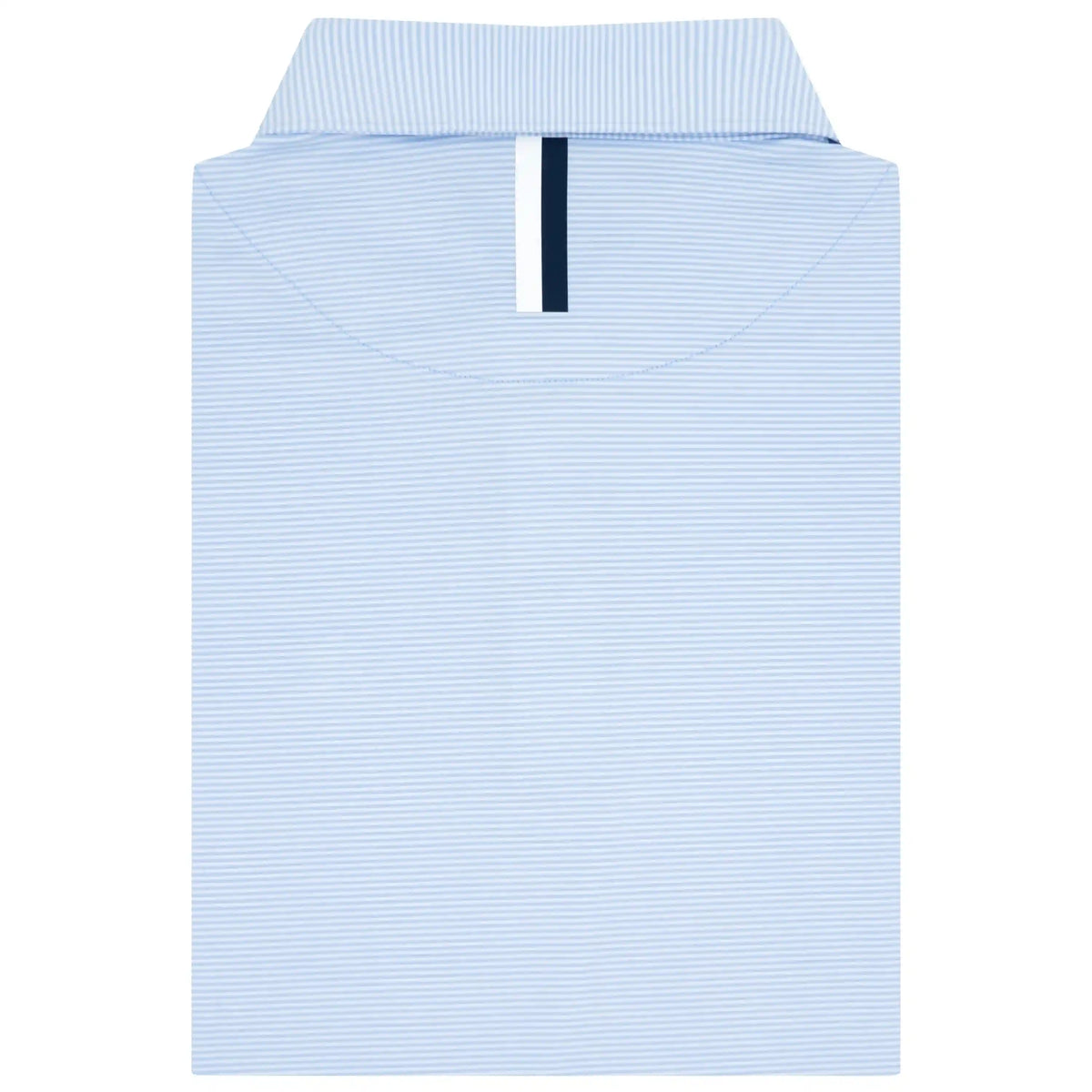 The Crispy Stripe | Performance Polo | The Crispy Stripe - Oxford Blue/White