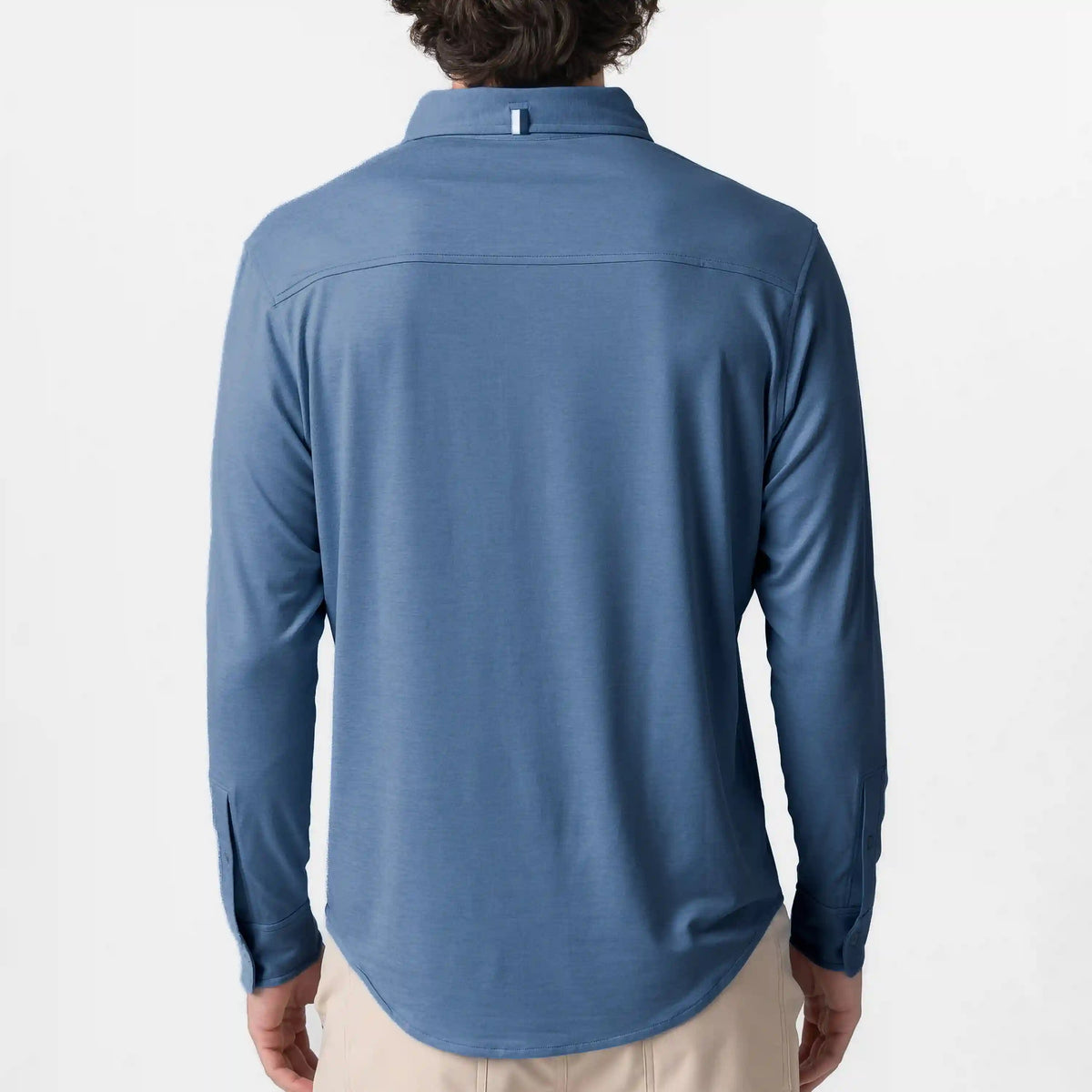 Tailwind Performance Sport Shirt | Heather - Coastal Blue/Potomac Blue