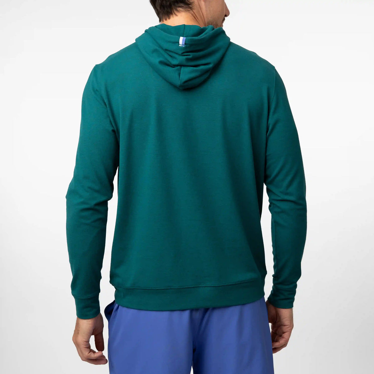 Hesi Performance Hoodie | Solid - Midnight Green - Bunker Blue
