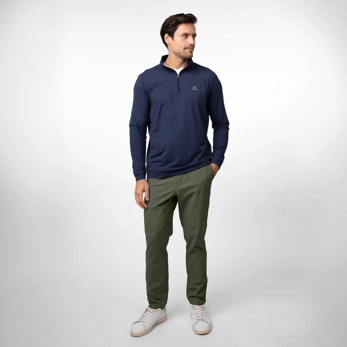 Delta Performance Pull-On Pant | Solid - Moss Green