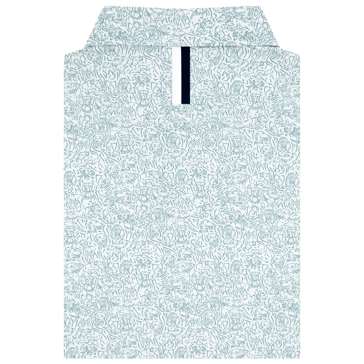 The Hunting Dog 2.0 | Performance Polo | The Hunting Dog 2.0 - White/Bullfrog Green