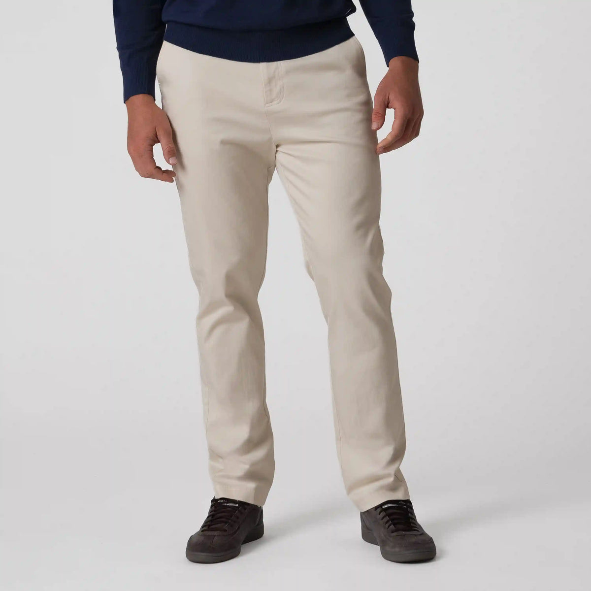 Preston Stretch-Cotton Pant | Solid - Stone
