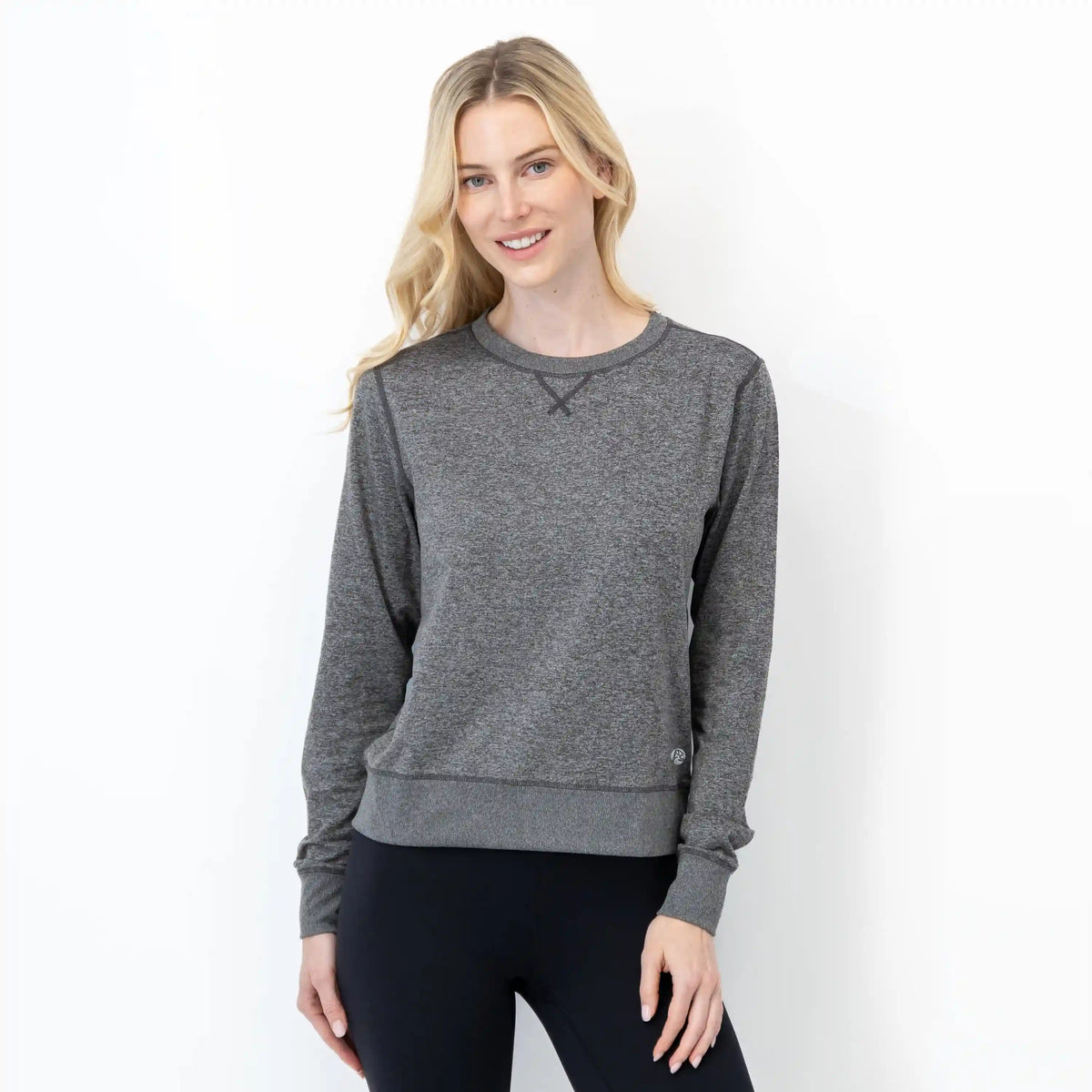 Swift Performance Crew | Heather - Owl Grey/Ash Grey