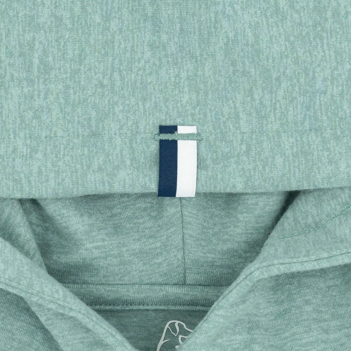 Youth Hesi Performance Hoodie | Heather - Bullfrog Green/Antigua Green