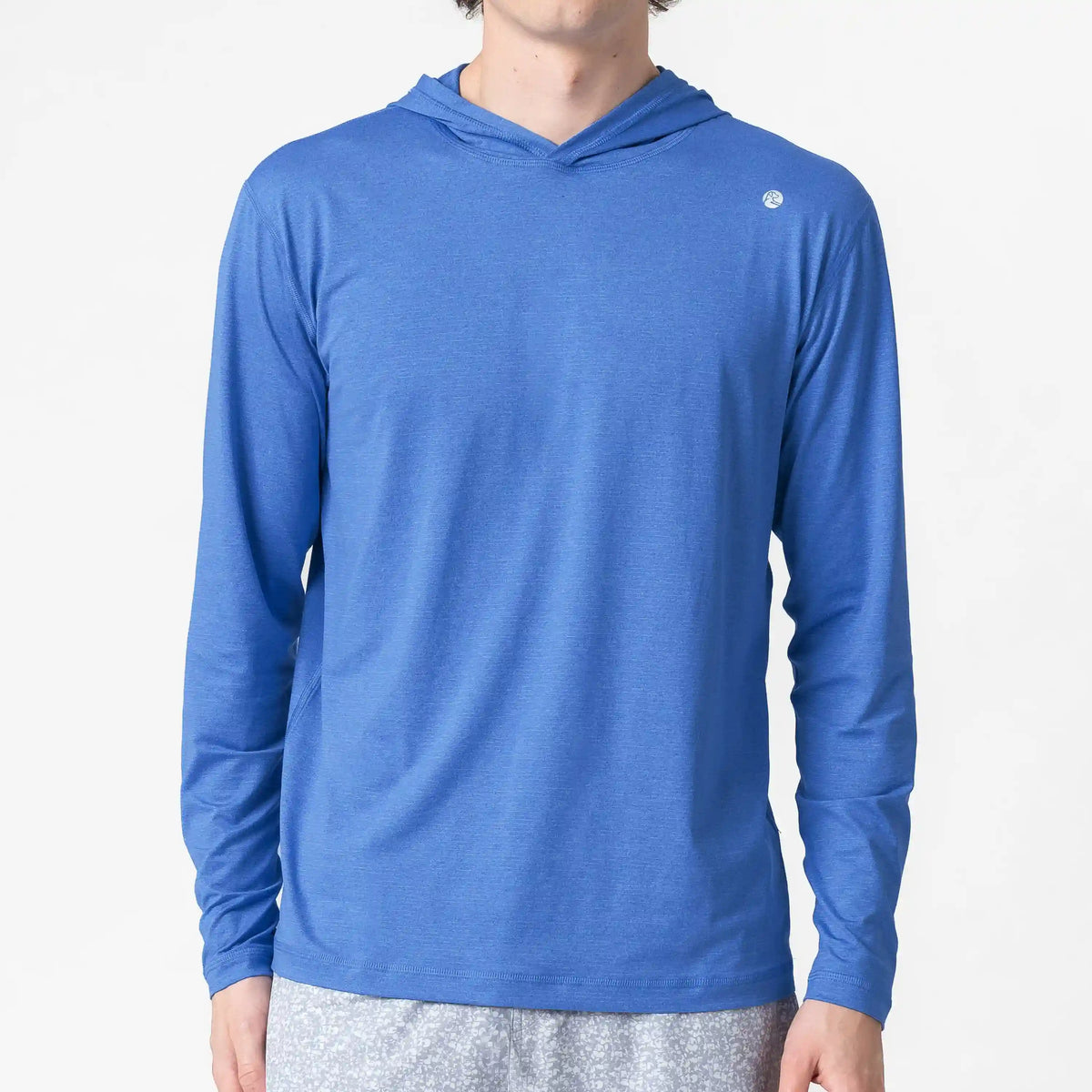 Blitz Tech Hoodie | Heather - Bunker Blue/Lavender Blue