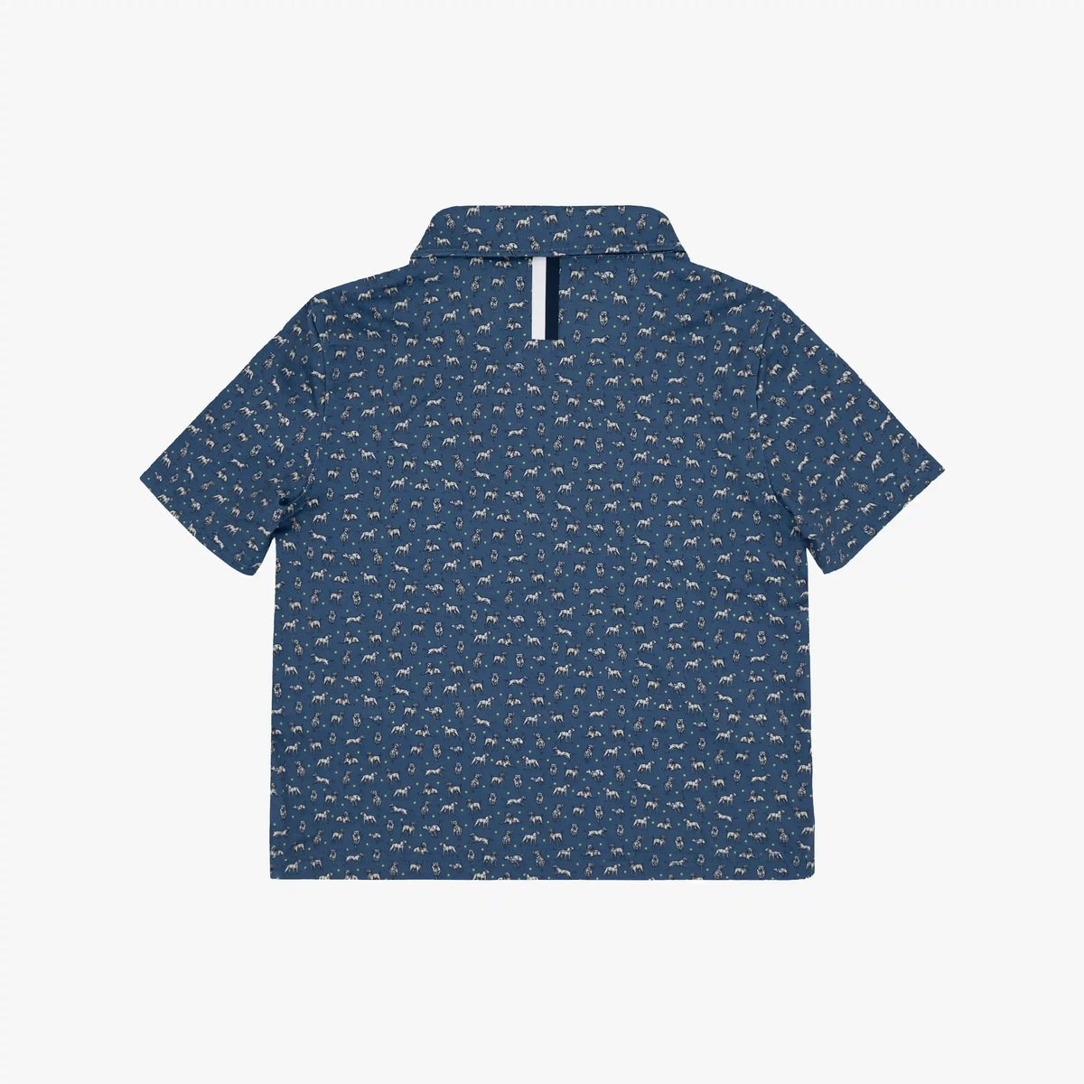 The Lil' Lab 2.0 | Performance Polo | The Lab 2.0 - Coastal Blue/Ivory