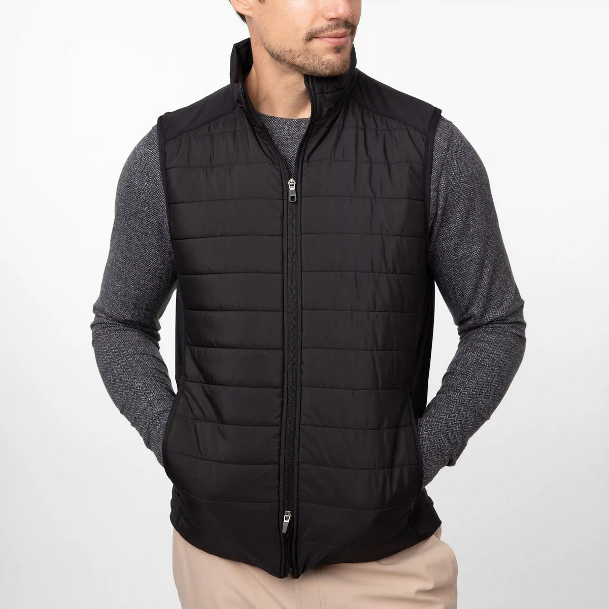 Fulton Performance Vest | Solid - Black
