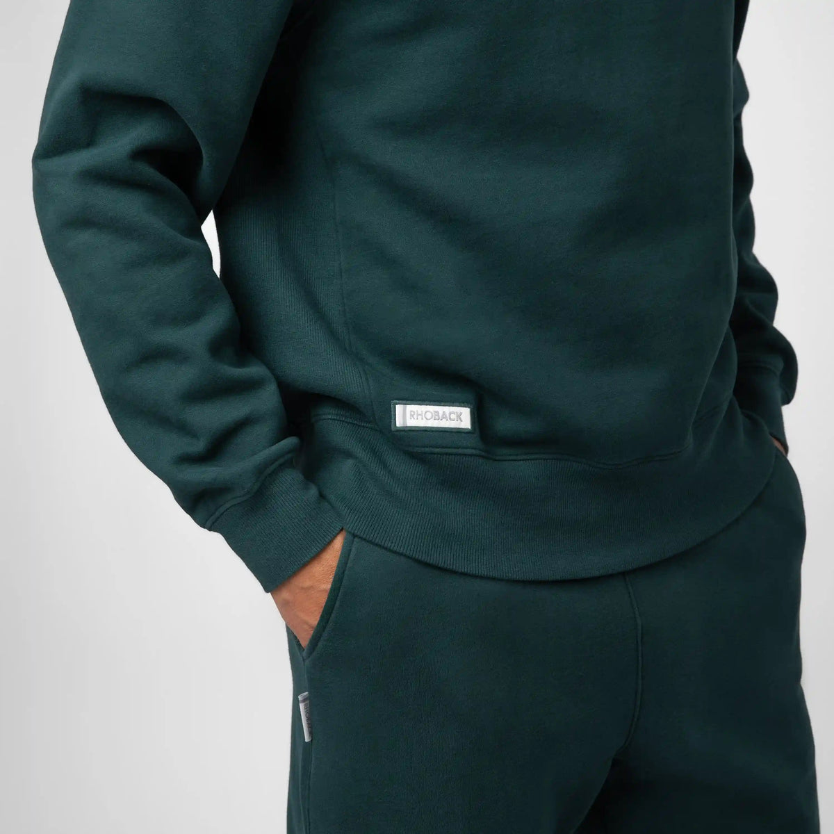 Ready Crewneck | Solid - Ponderosa Green