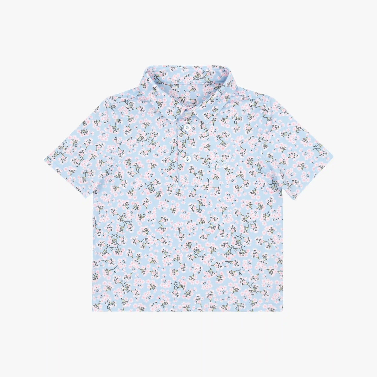 The Lil' Cherry Blossom | Performance Polo | The Cherry Blossom - Baby Blue