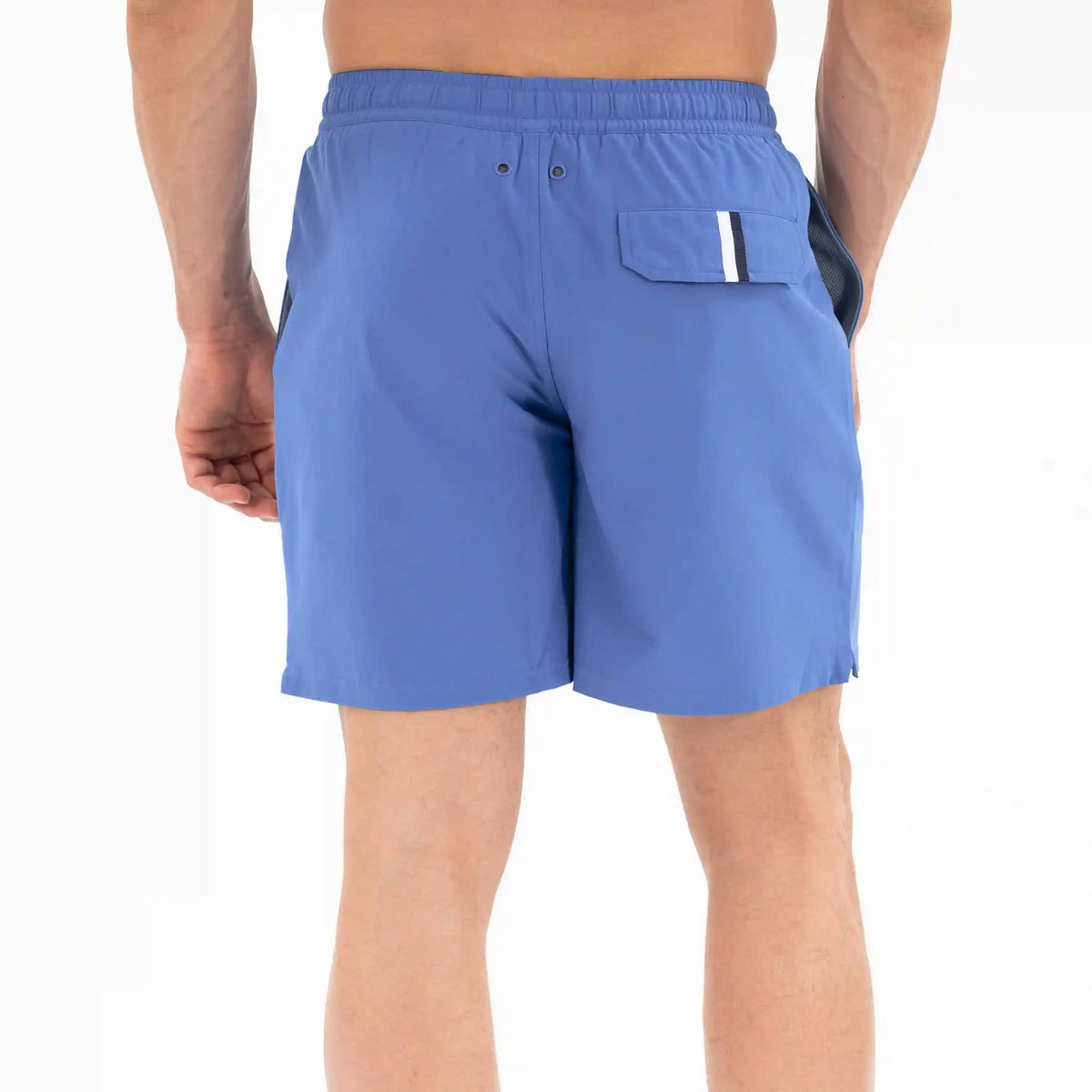 Medley Swim Trunk | Solid - Lavender Blue
