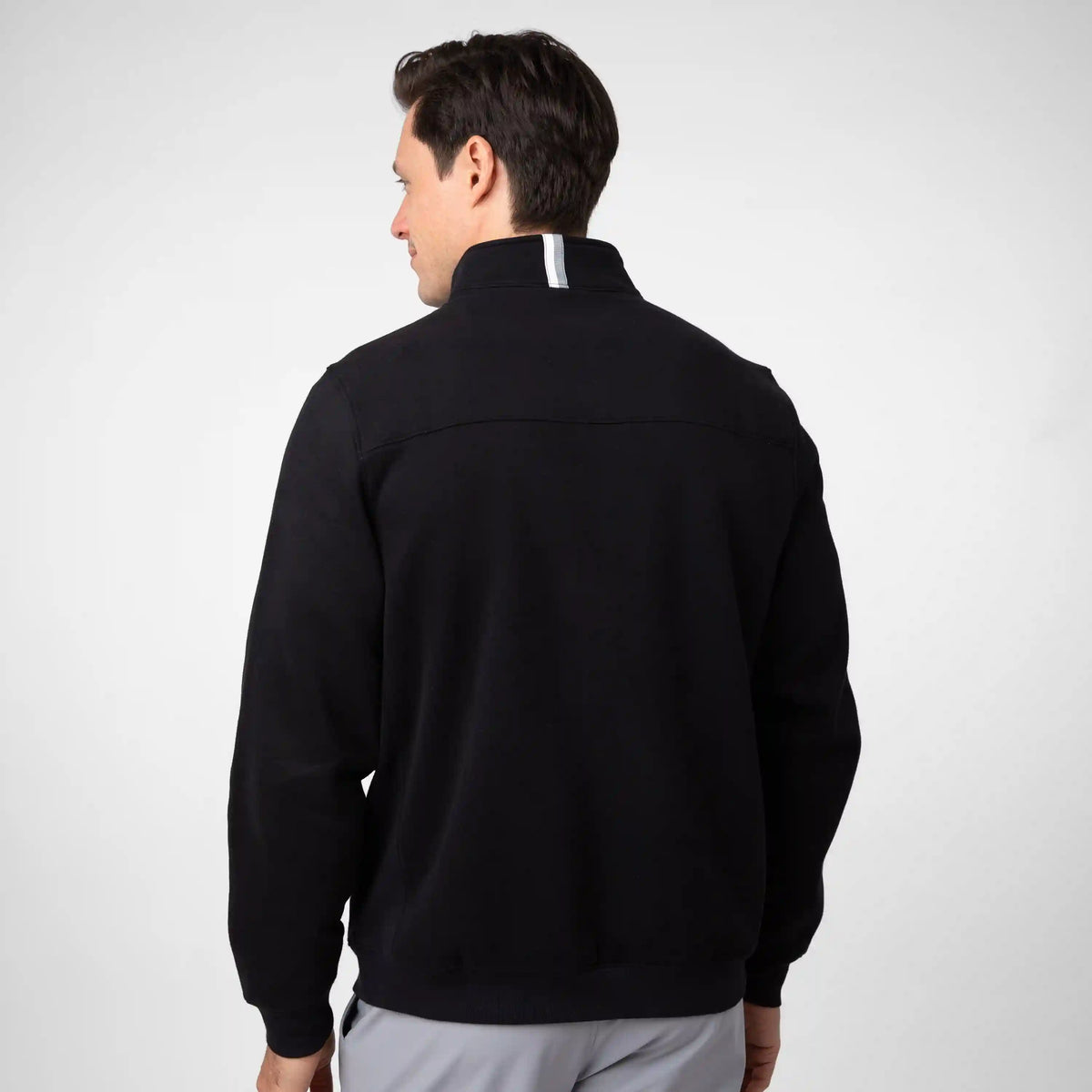 Ready Half-Zip | Solid - Midnight Black