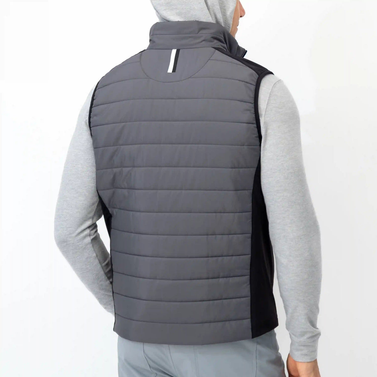 Fulton Performance Vest | The Triple Block - Charcoal Grey/Boulder Grey/Midnight Black