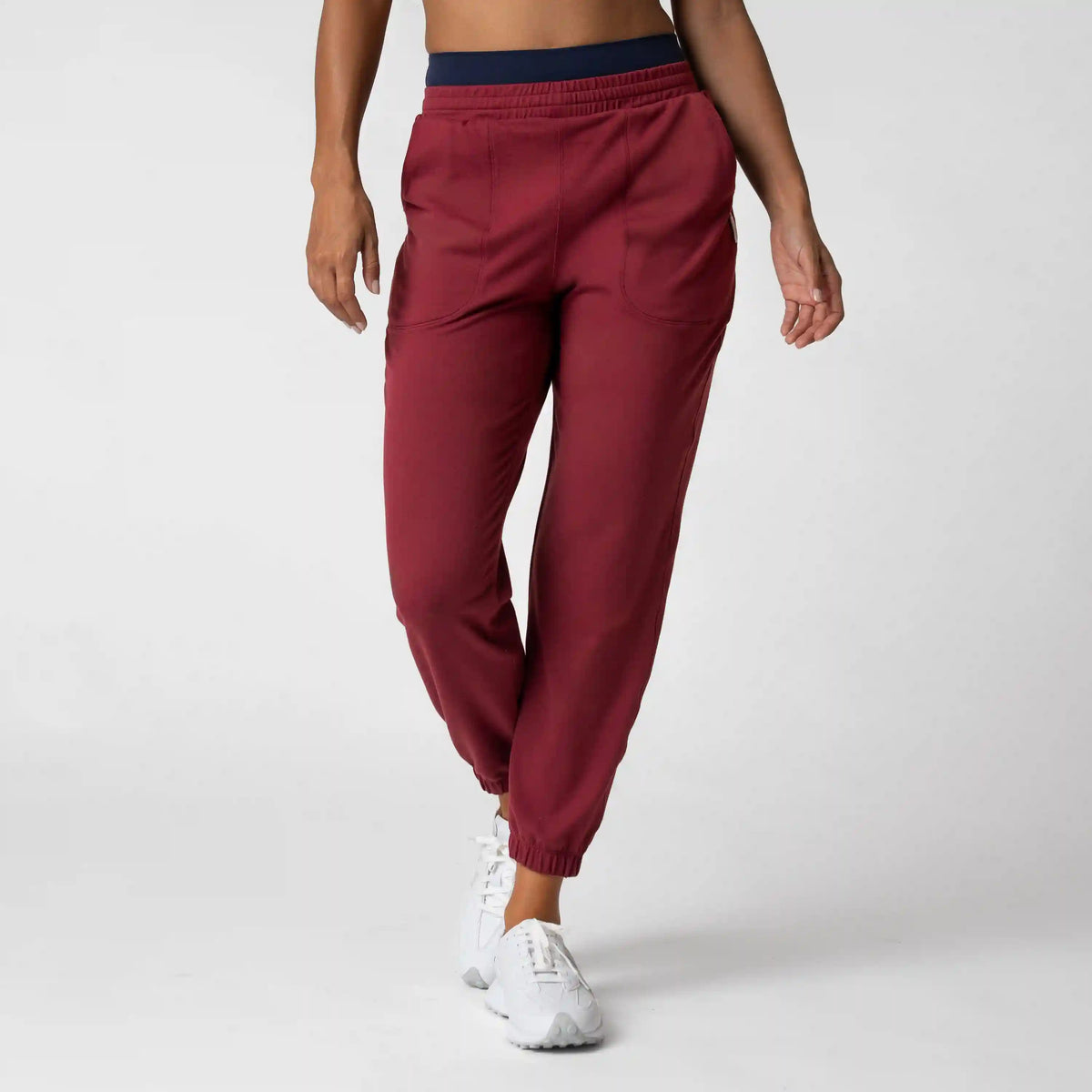 Tempo Ease Jogger | Heather - Merlot/Merlot