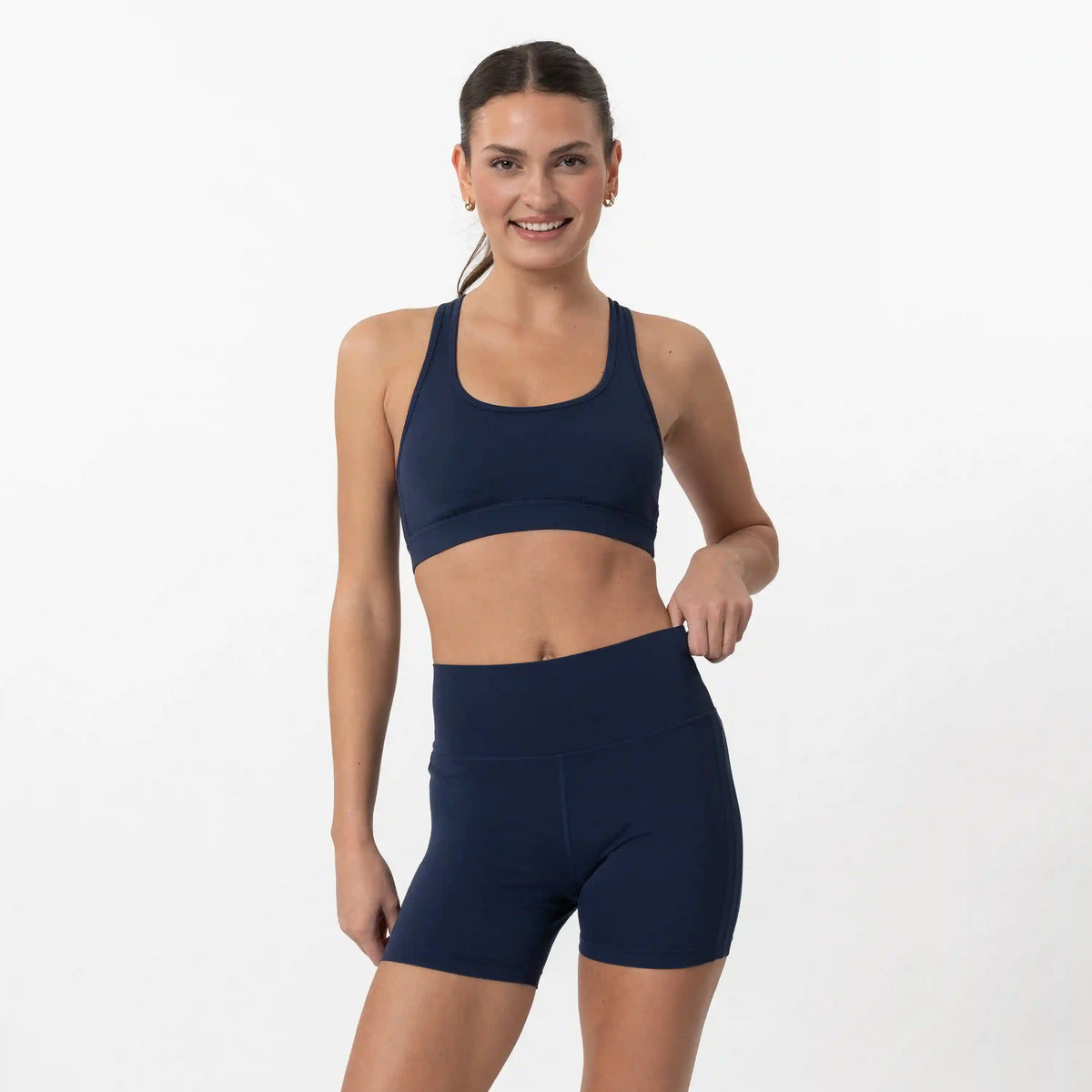 Vista Biker Short | Solid - Fleet Navy