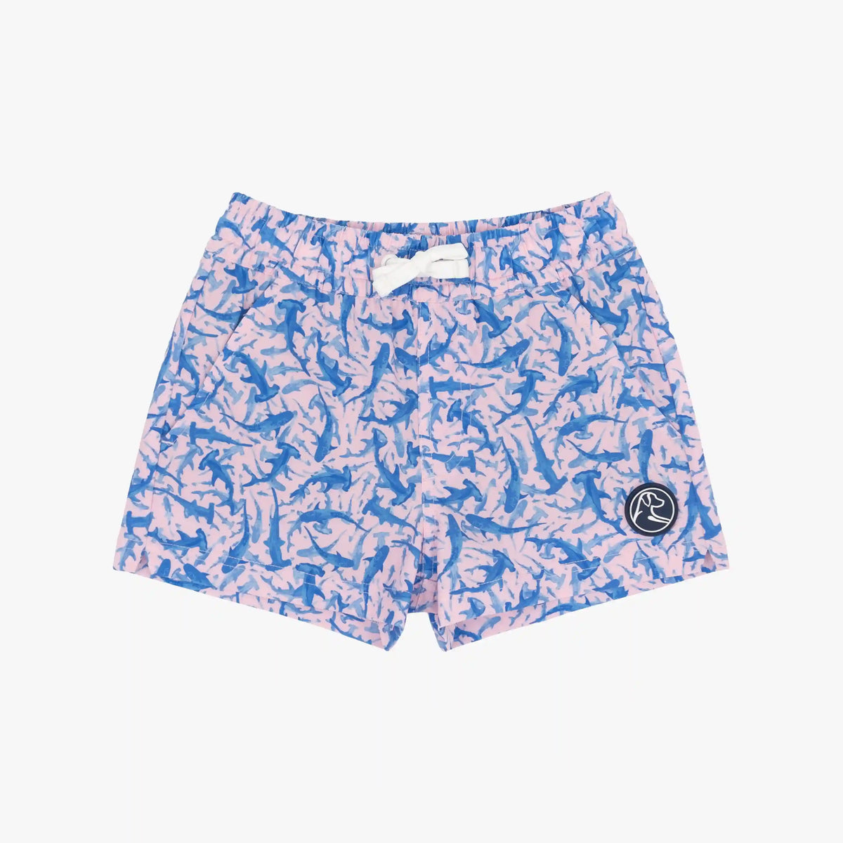 Lil' Medley Swim Trunk | The Hammertime - Lotus Pink/Lavender Blue