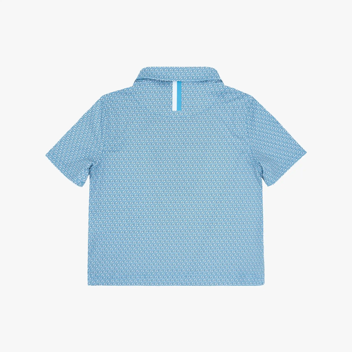 The Lil' UNC Tar Heel™ | Collegiate Polo | The UNC Tar Heel™ - Powder Blue/White