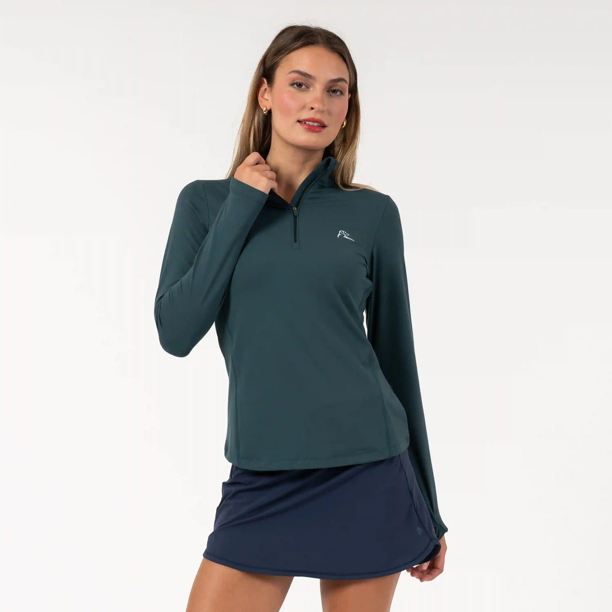 Solid Performance Q-Zip | Solid - Ponderosa Green