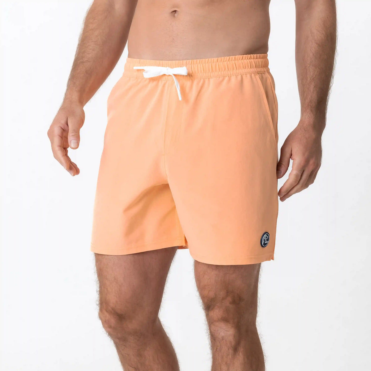 Medley Swim Trunk | Solid - Melon