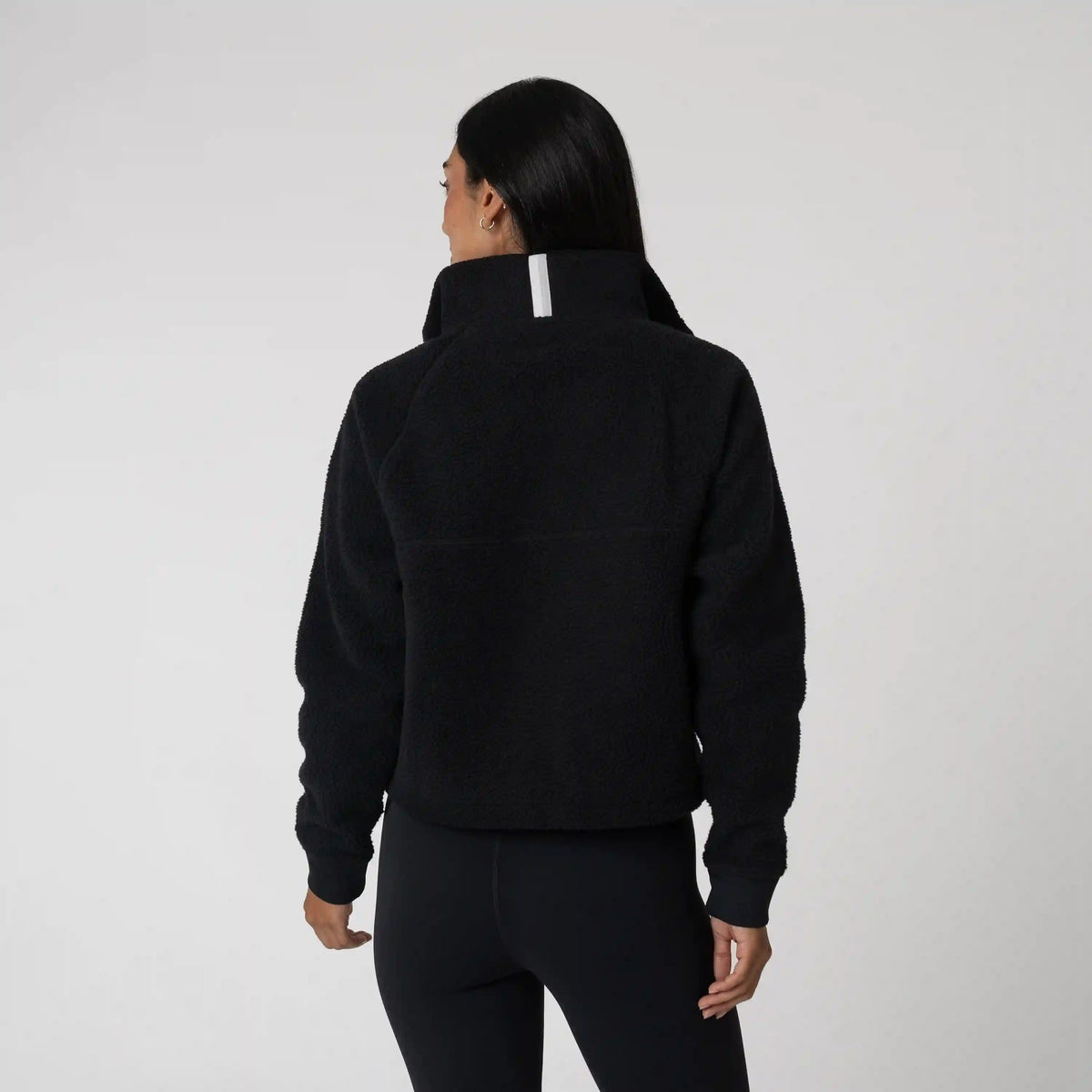 Rivanna Fleece Pullover | Solid - Midnight Black