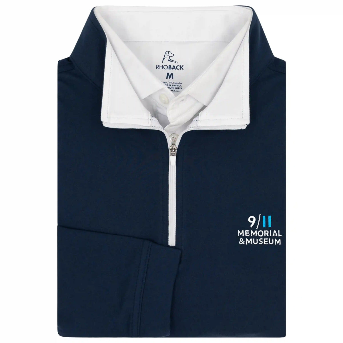 Solid Performance Q-Zip - 9/11 Memorial | Solid - Fleet Navy - USA - 9/11