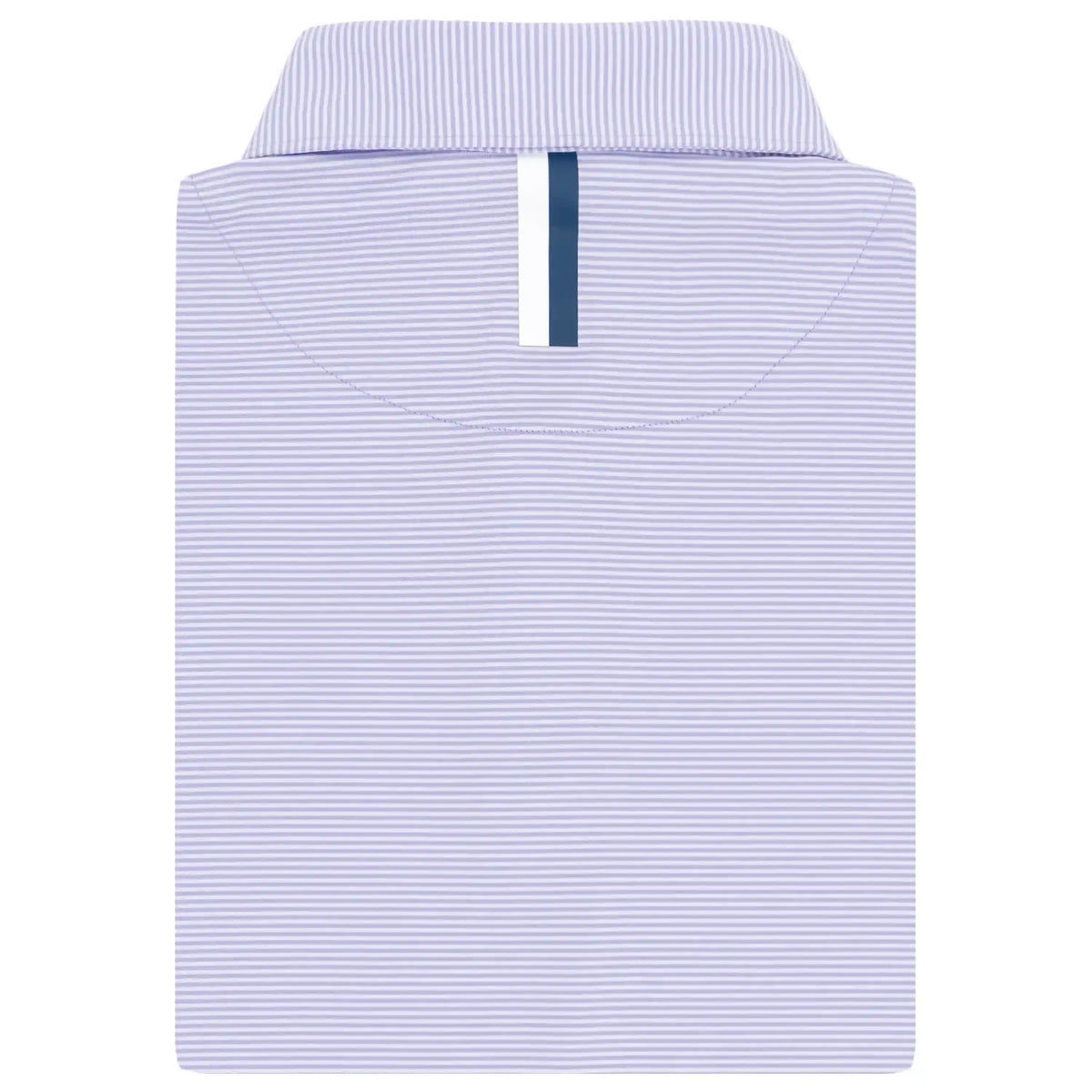 The Crispy Stripe | Performance Polo | The Crispy Stripe - Lavender/White