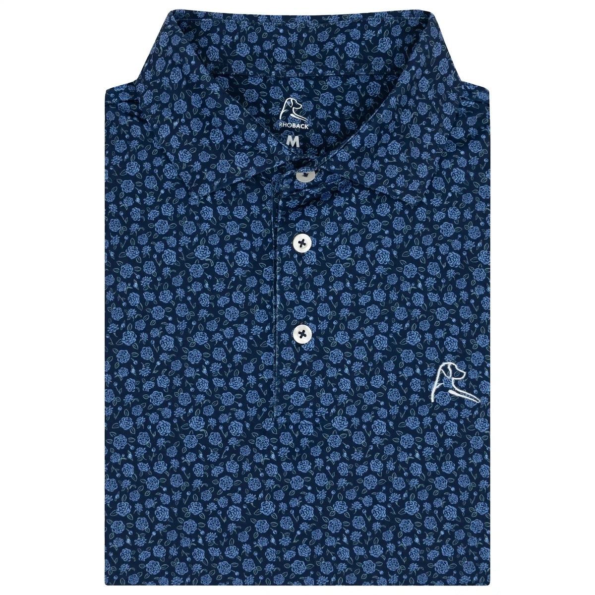The Camellia | Performance Polo | The Camellia - Fleet Navy/Oxford Blue