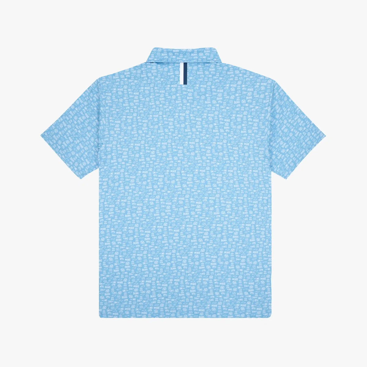 The Youth UNC Gameday 2.0 | Collegiate Polo | The UNC Gameday 2.0 - Powder Blue/White - 1
